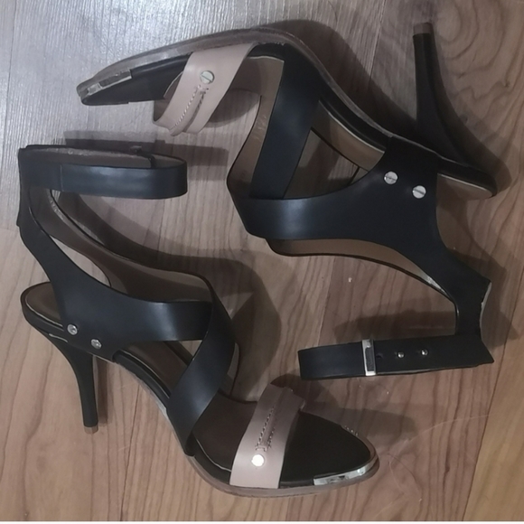 Rachel Roy fully leather strappy heels - Picture 3 of 6